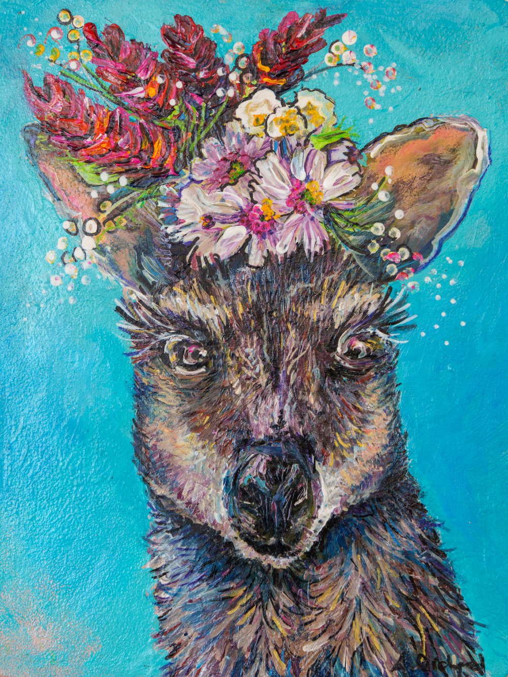 "Bush Majesty"" Australian Wallaby