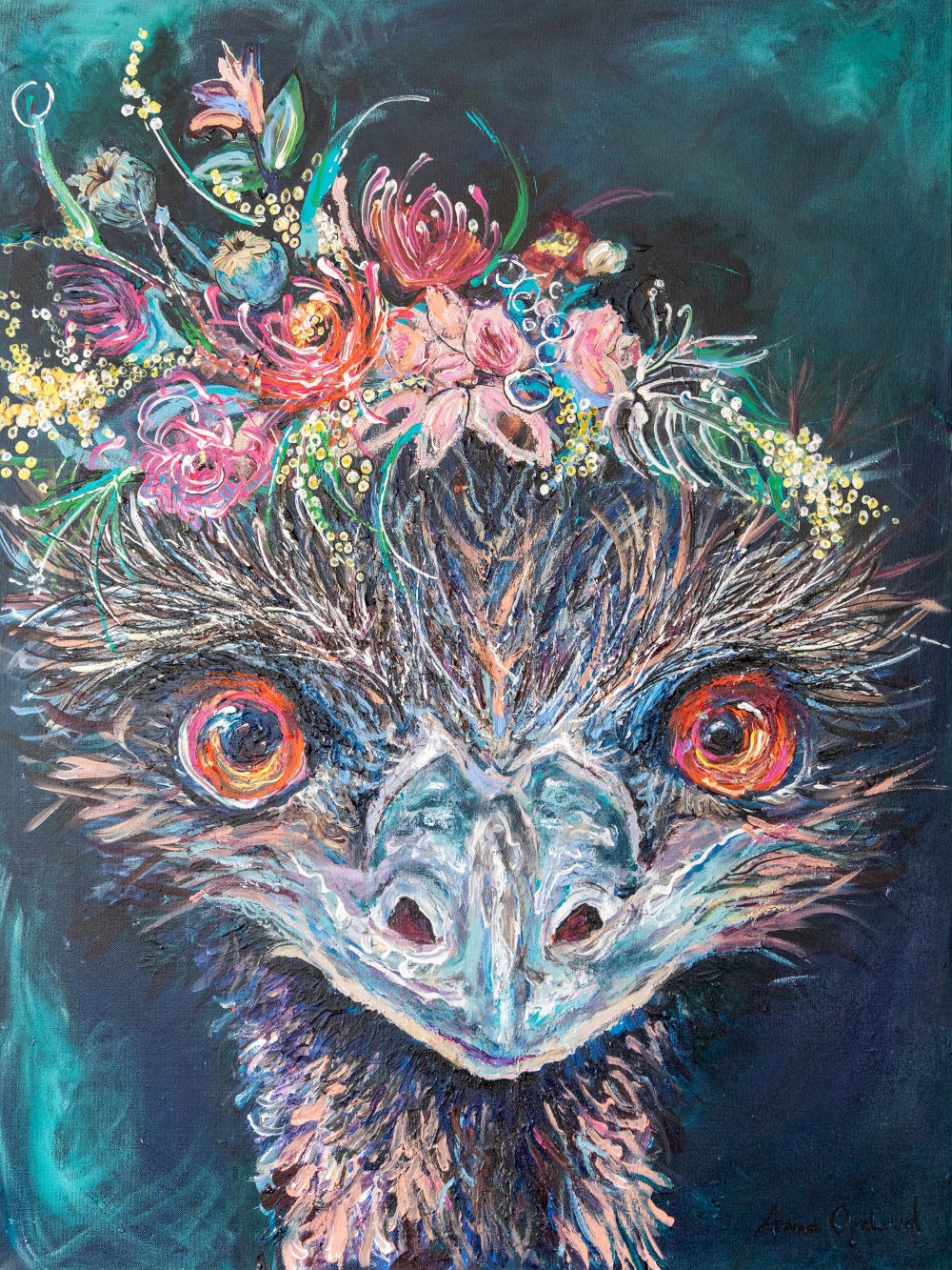 "Flight of Fancy" Australian Emu
