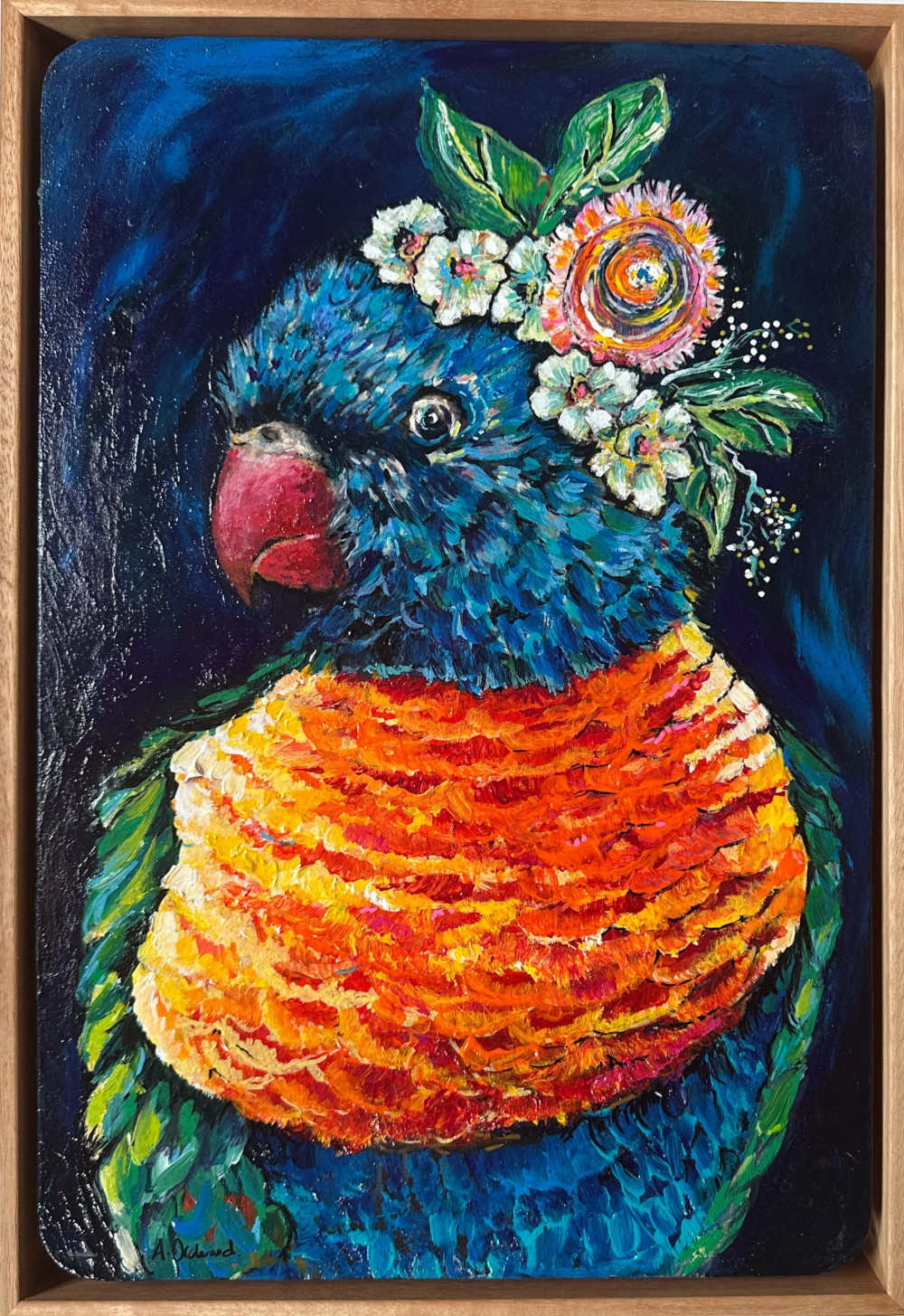"Pretty as a Picture" Rainbow Lorikeet