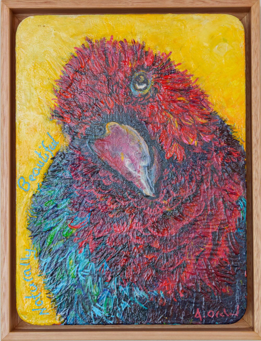 "Scarlet Gaze" Australian King Parrot